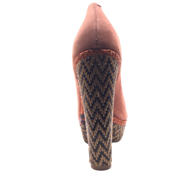 ⭐HOST PICK ⭐SCHUTZ Cara SUEDE LEATHER High Heel Platform Boho Size 8! - Picture 10 of 12